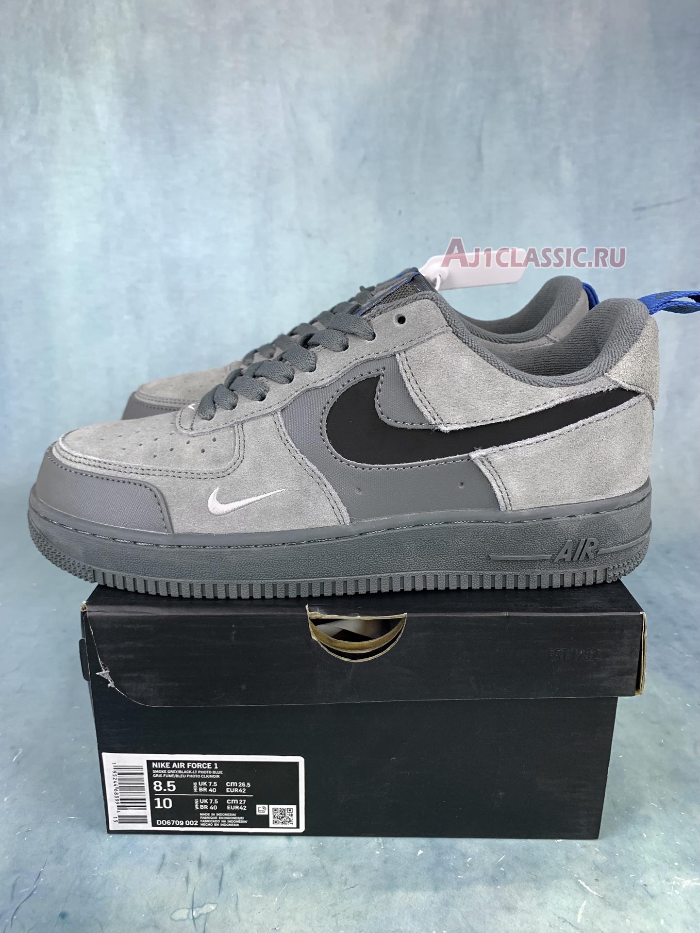 New Nike Air Force 1 Low "Cut Out Swoosh - Grey" DO6709-002 Shoes