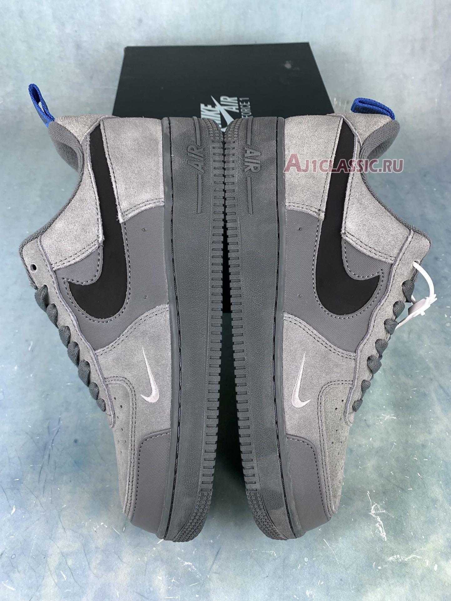 New Nike Air Force 1 Low "Cut Out Swoosh - Grey" DO6709-002 Shoes