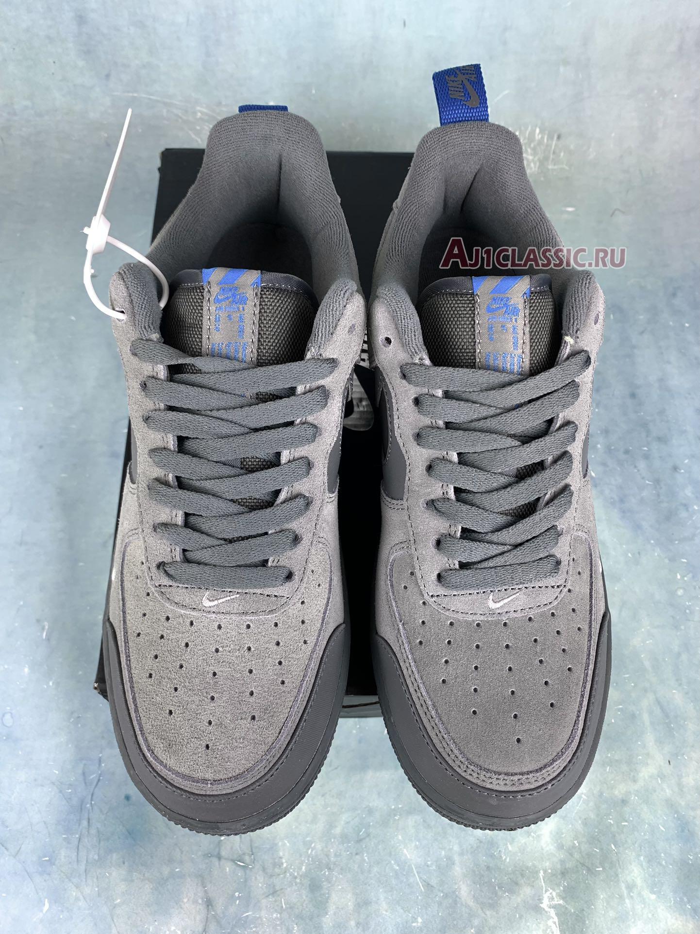 New Nike Air Force 1 Low "Cut Out Swoosh - Grey" DO6709-002 Shoes