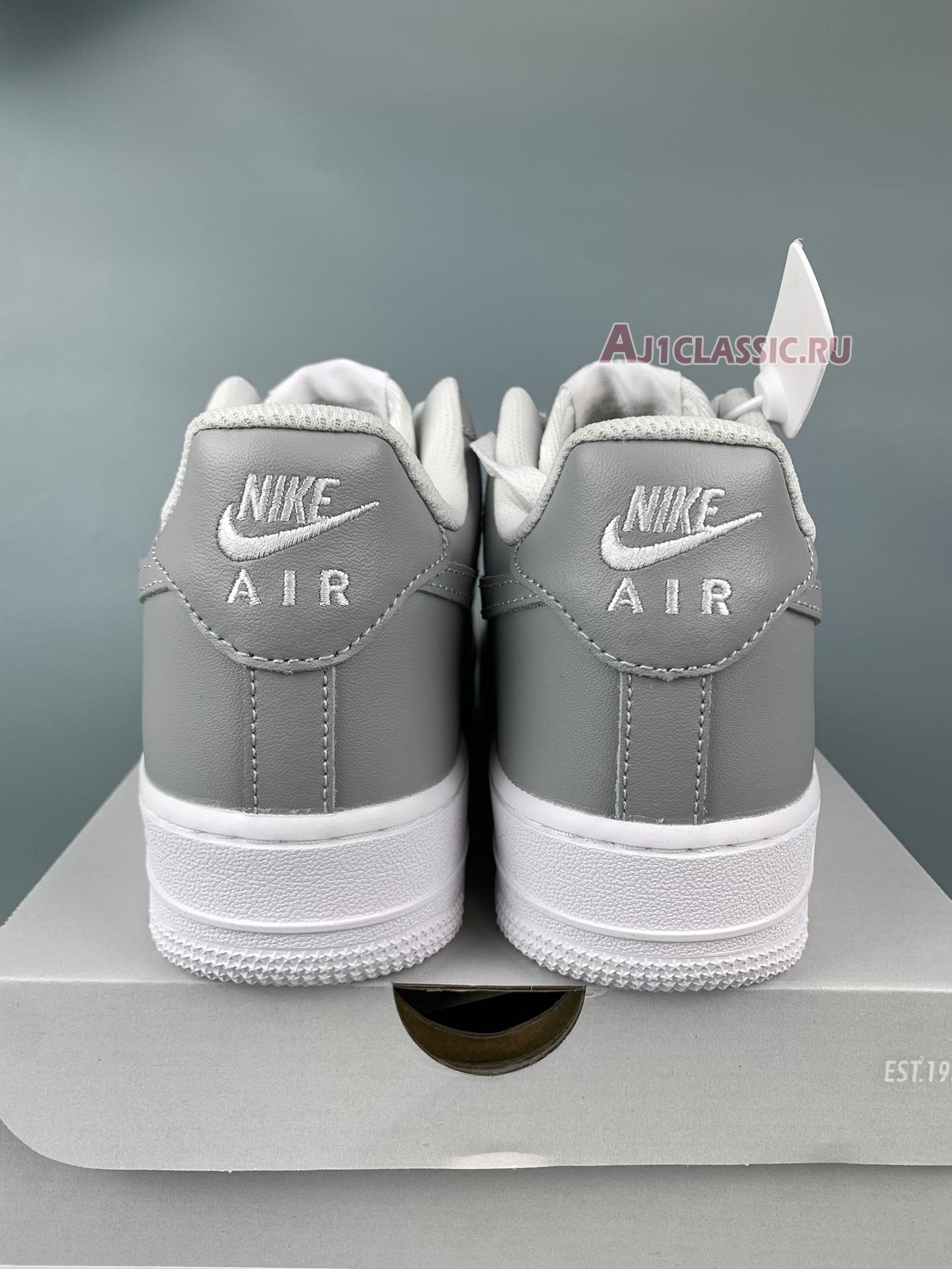 New Nike Air Force 1 07 "Wolf Grey White" FD9763-101 Shoes