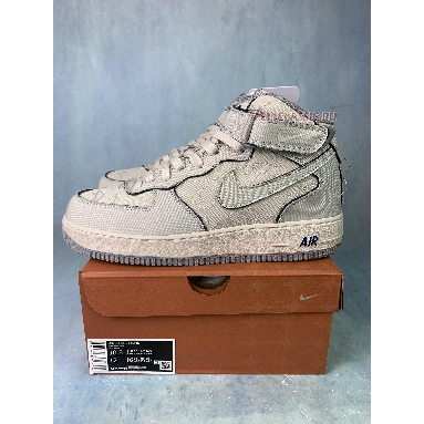 Nike Air Force 1 Mid Tear Away DZ5367-219 Pearl White/Pearl White/Medium Grey Mens Womens Shoes