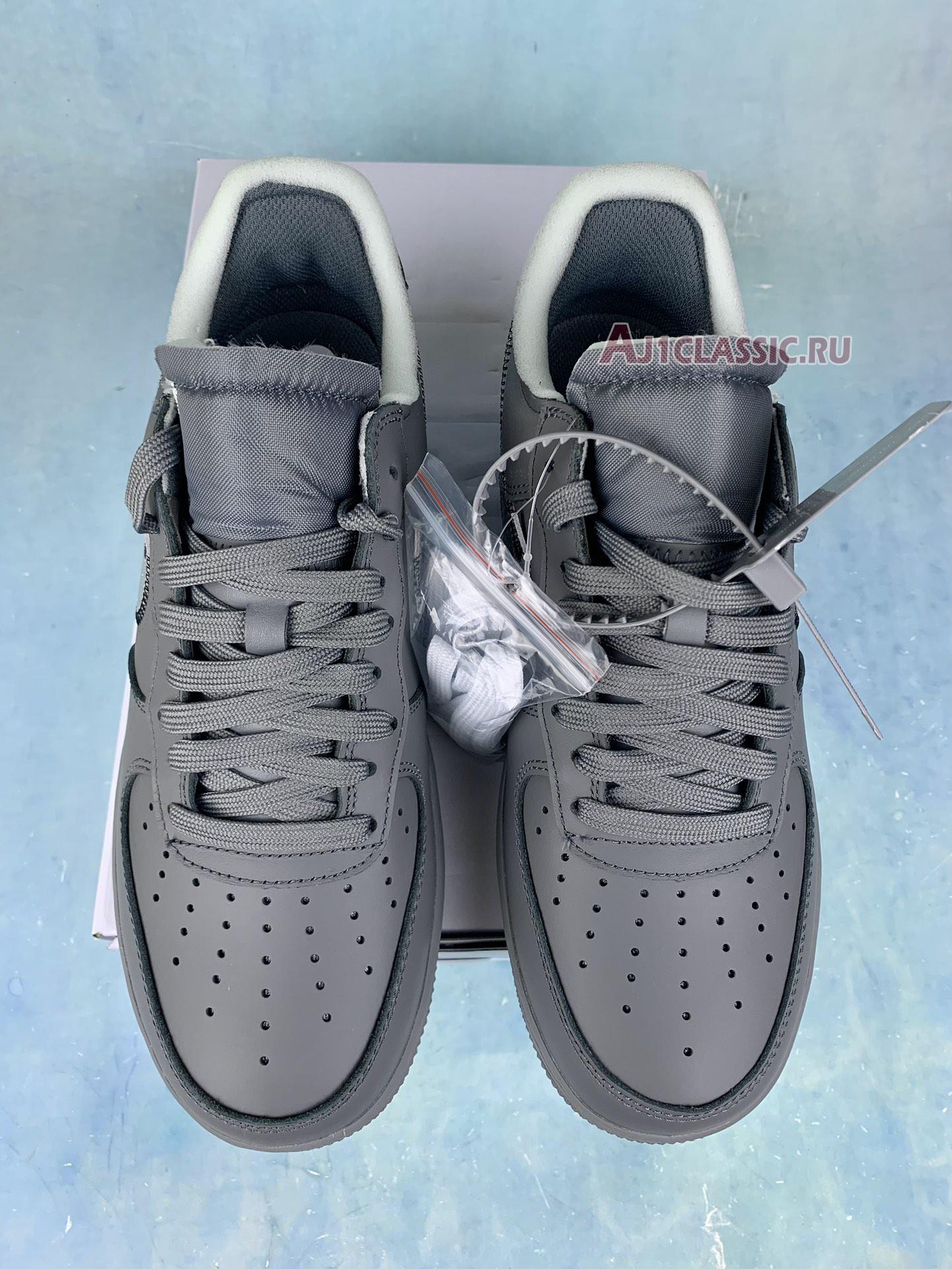 New Off-White x Nike Air Force 1 Low "Ghost Grey" DX1419-500 Shoes