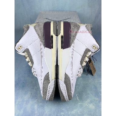 A Ma Maniere x Air Jordan 3 Retro SP Raised By Men DH3434-110-1 White/Medium Grey-Violet Ore-White Sneakers