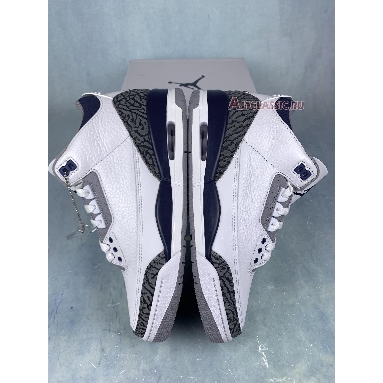 Air Jordan 3 Retro Midnight Navy CT8532-140 White/Midnight Navy/Cement Grey/Black Sneakers