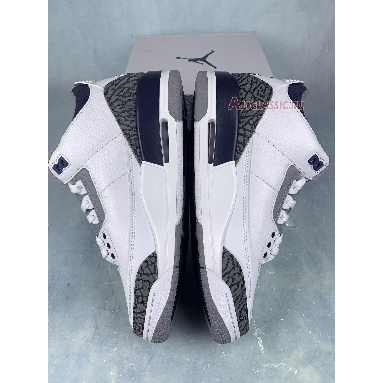 Air Jordan 3 Retro Midnight Navy CT8532-140 White/Midnight Navy/Cement Grey/Black Mens Womens Shoes