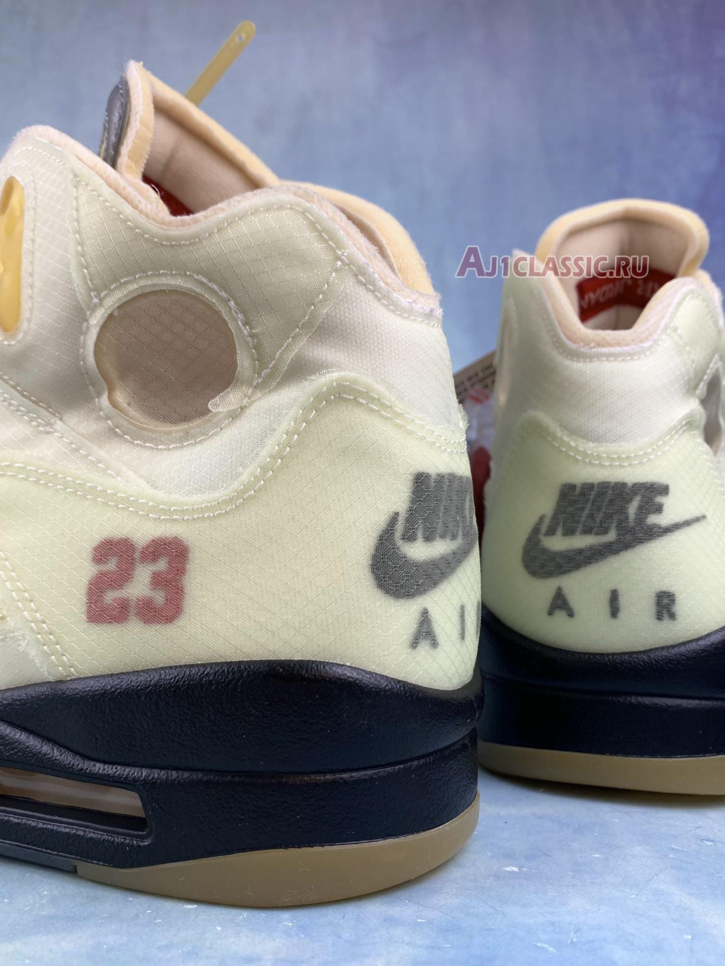 Off-White x Air Jordan 5 SP "Sail" DH8565-100-1