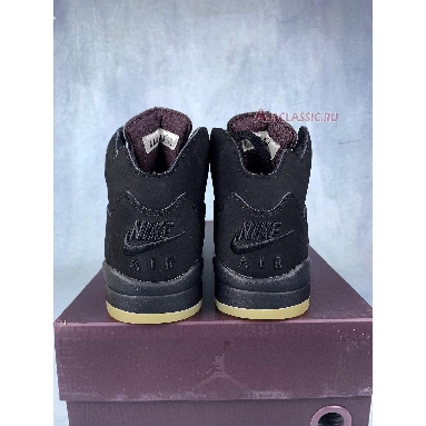 A Ma Maniere x Air Jordan 5 Retro Dusk FD1330-001 Black/Burgundy Crush/Black/Pale Ivory Sneakers