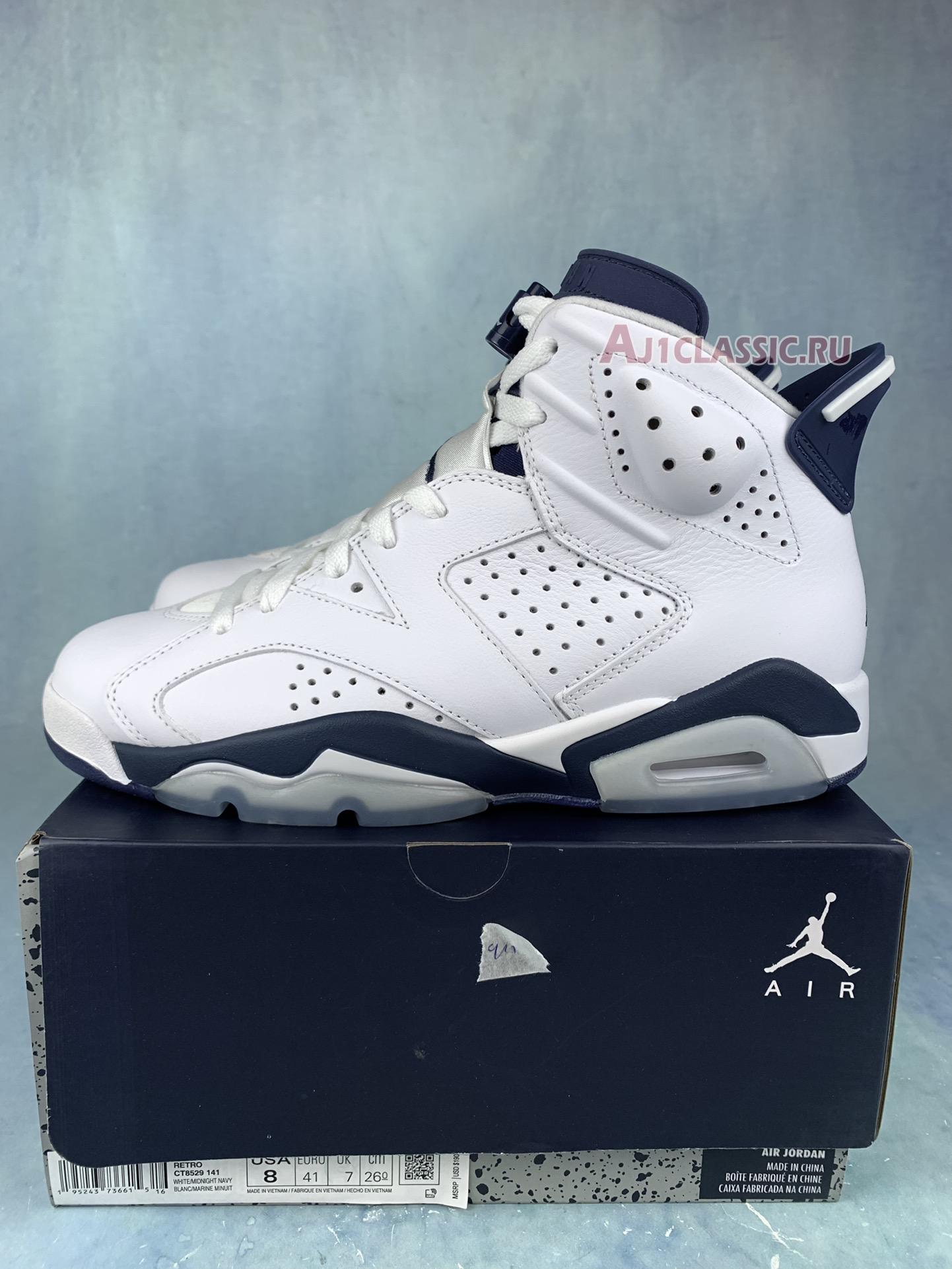 Air Jordan 6 Retro "Midnight Navy" CT8529-141-1