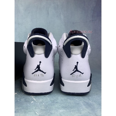 Air Jordan 6 Retro Midnight Navy CT8529-141-1 White/Midnight Navy Sneakers