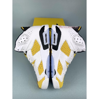 Air Jordan 6 Retro Yellow Ochre CT8529-170 White/Yellow Ochre/Black Sneakers