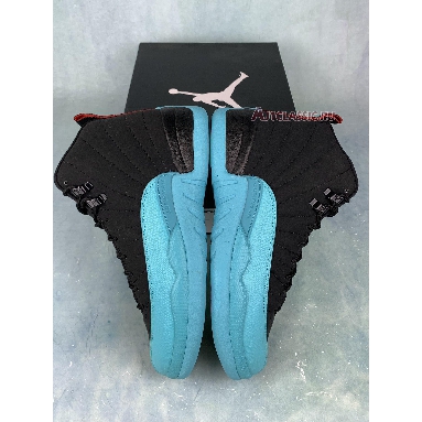 Air Jordan 12 Retro Gamma Blue 130690-027 Black/Gym Red-Gamma Blue Mens Womens Shoes