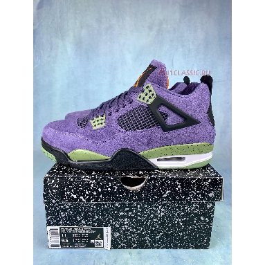 Air Jordan 4 Retro Canyon Purple AQ9129-500-1 Canyon Purple/Anthracite-Alligator-Saftey Orange Sneakers