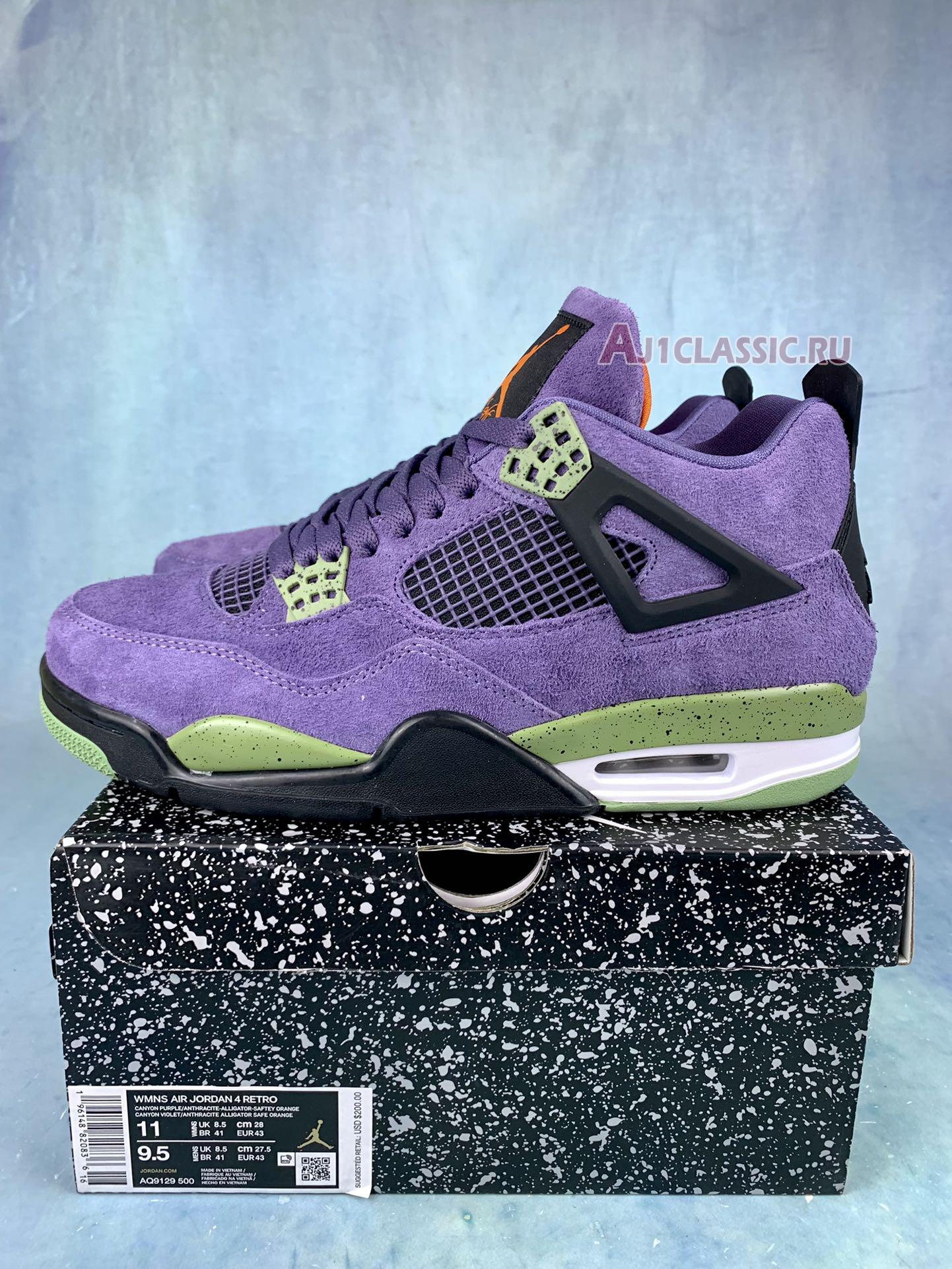 Air Jordan 4 Retro "Canyon Purple" AQ9129-500-1