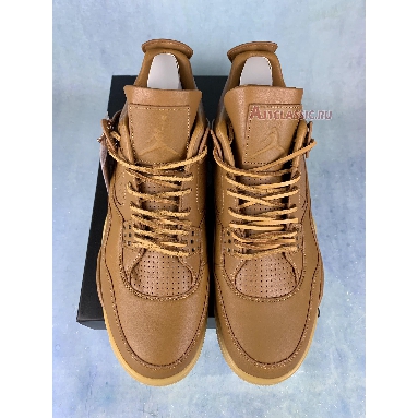 Air Jordan 4 Retro Premium Wheat 819139-205 Ginger/Gum Yellow Mens Womens Shoes