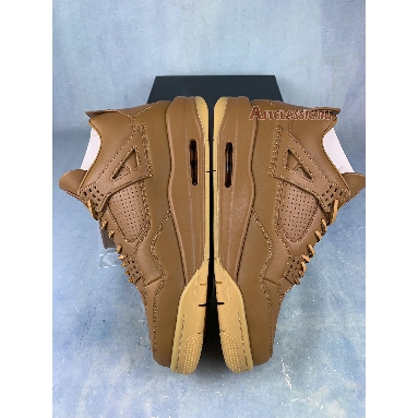 Air Jordan 4 Retro Premium Wheat 819139-205 Ginger/Gum Yellow Sneakers