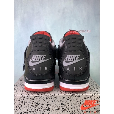 Air Jordan 4 Retro Bred Reimagined FV5029-006 Black/Fire Red/Cement Grey/Summit White Mens Womens Shoes