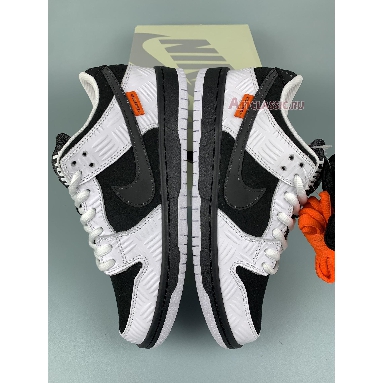 Nike SB x TIGHTBOOTH Dunk Low Pro FD2629-100 White/Black/Safety Orange Mens Womens Shoes