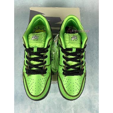 The Powerpuff Girls x Nike Dunk Low Pro SB QS Buttercup FZ8319-300 Mean Green/Black/Lotus Pink Mens Womens Shoes