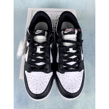 Nike Dunk Low Black White Panda DD1391-100-6 White/Black/White Mens Womens Shoes