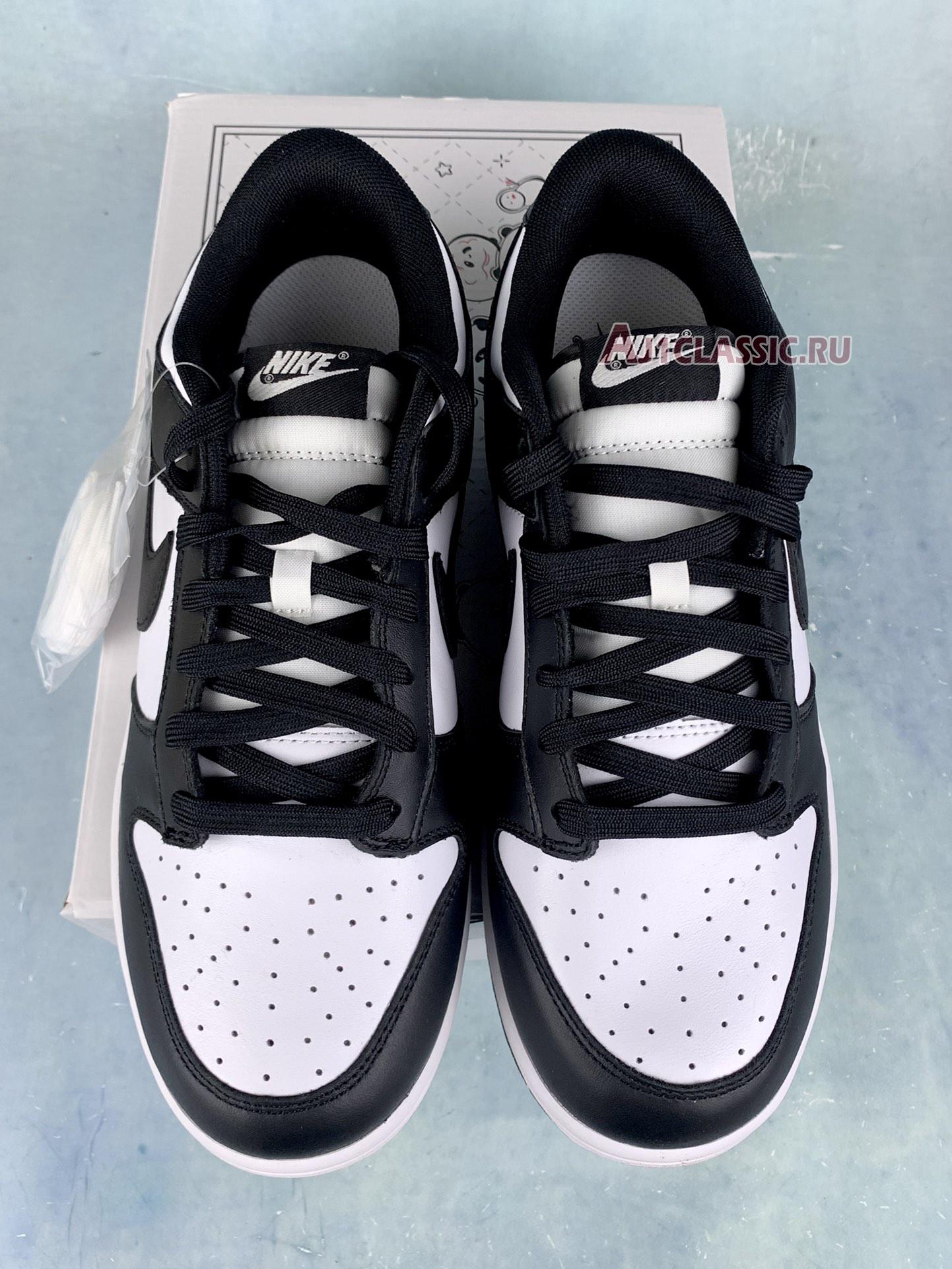 New Nike Dunk Low "Black White Panda" DD1391-100-6 Shoes