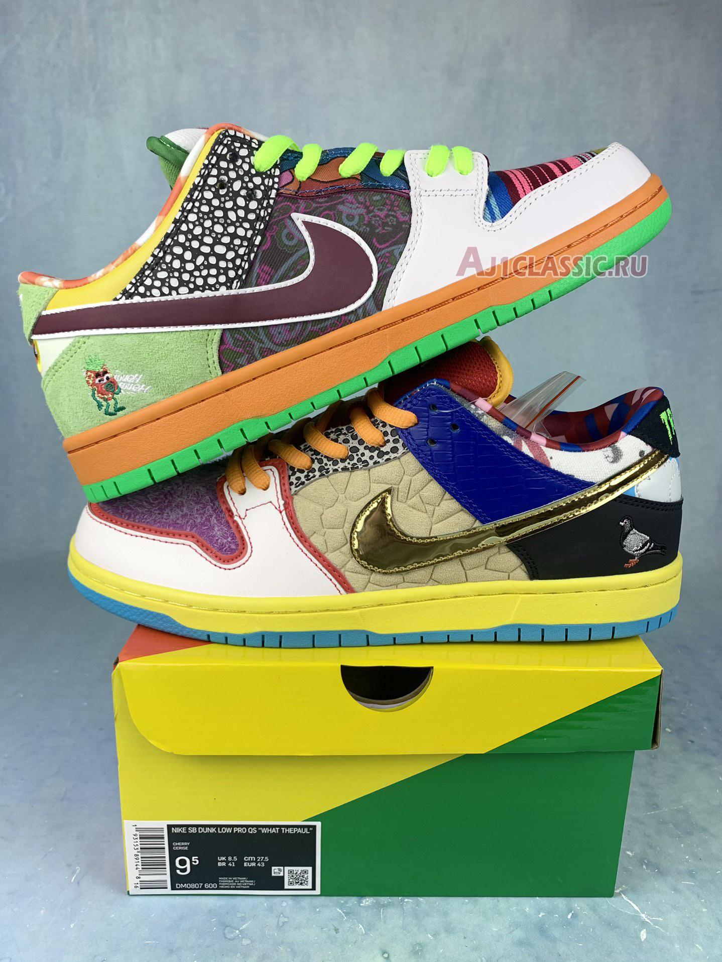 New Nike Dunk Low Pro SB "What The Paul" CZ2239-600-3 Shoes