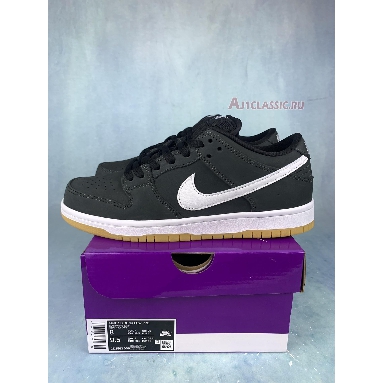 Nike Dunk Low SB Black Gum CD2563-006 Black/White/Black/Gum Light Brown Mens Womens Shoes