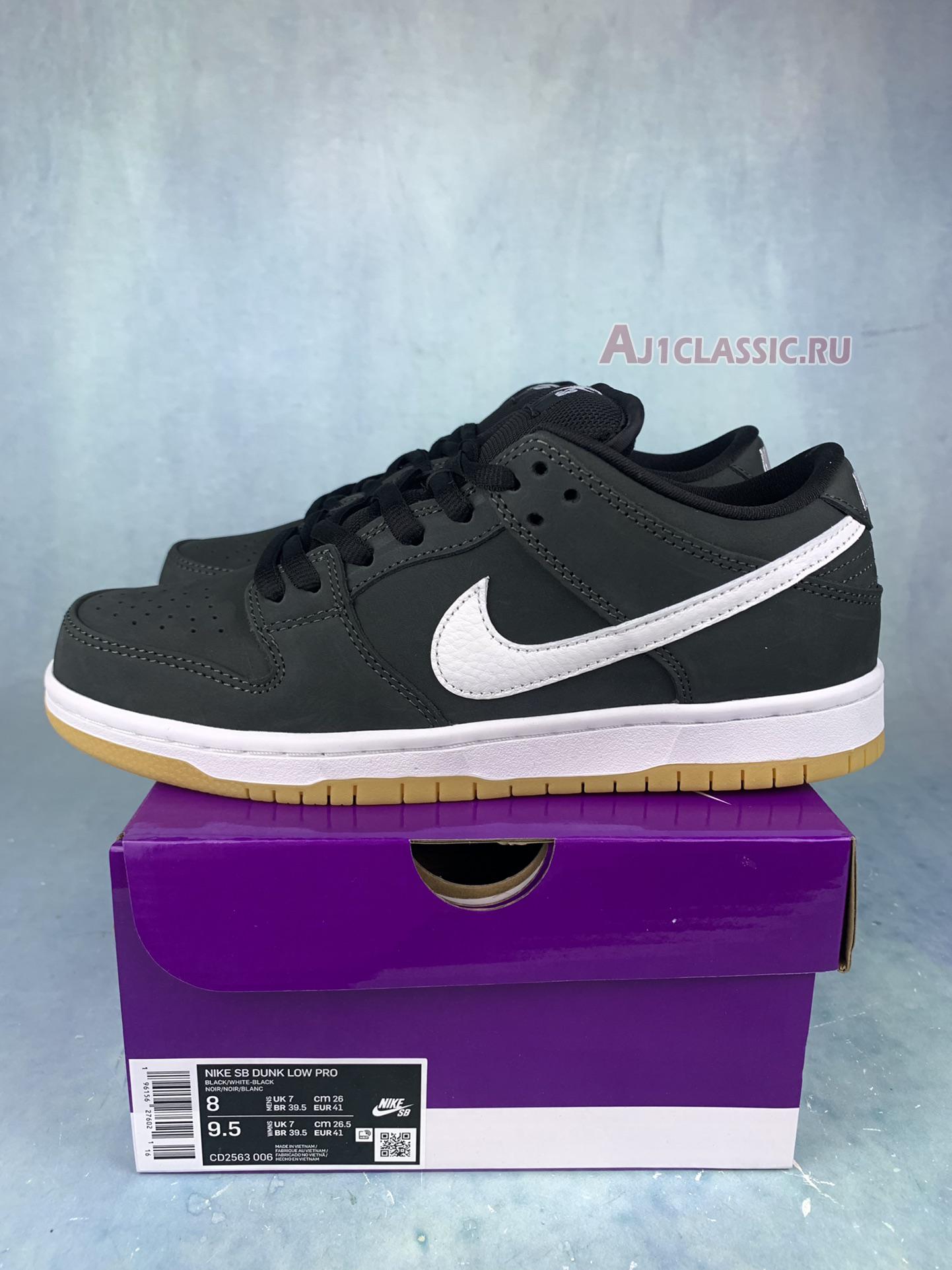 New Nike Dunk Low SB "Black Gum" CD2563-006 Shoes