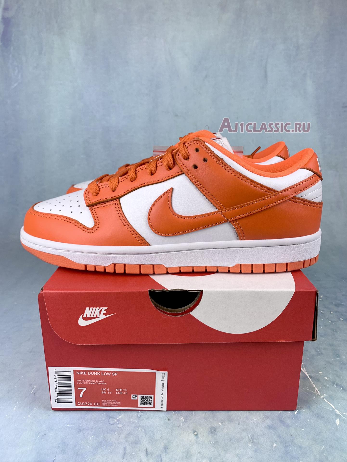 New Nike Dunk Low Retro SP "Syracuse" CU1726-101-1 Shoes