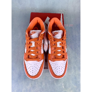 Nike Dunk Low Retro SP Syracuse CU1726-101-1 White/Orange Blaze Mens Womens Shoes