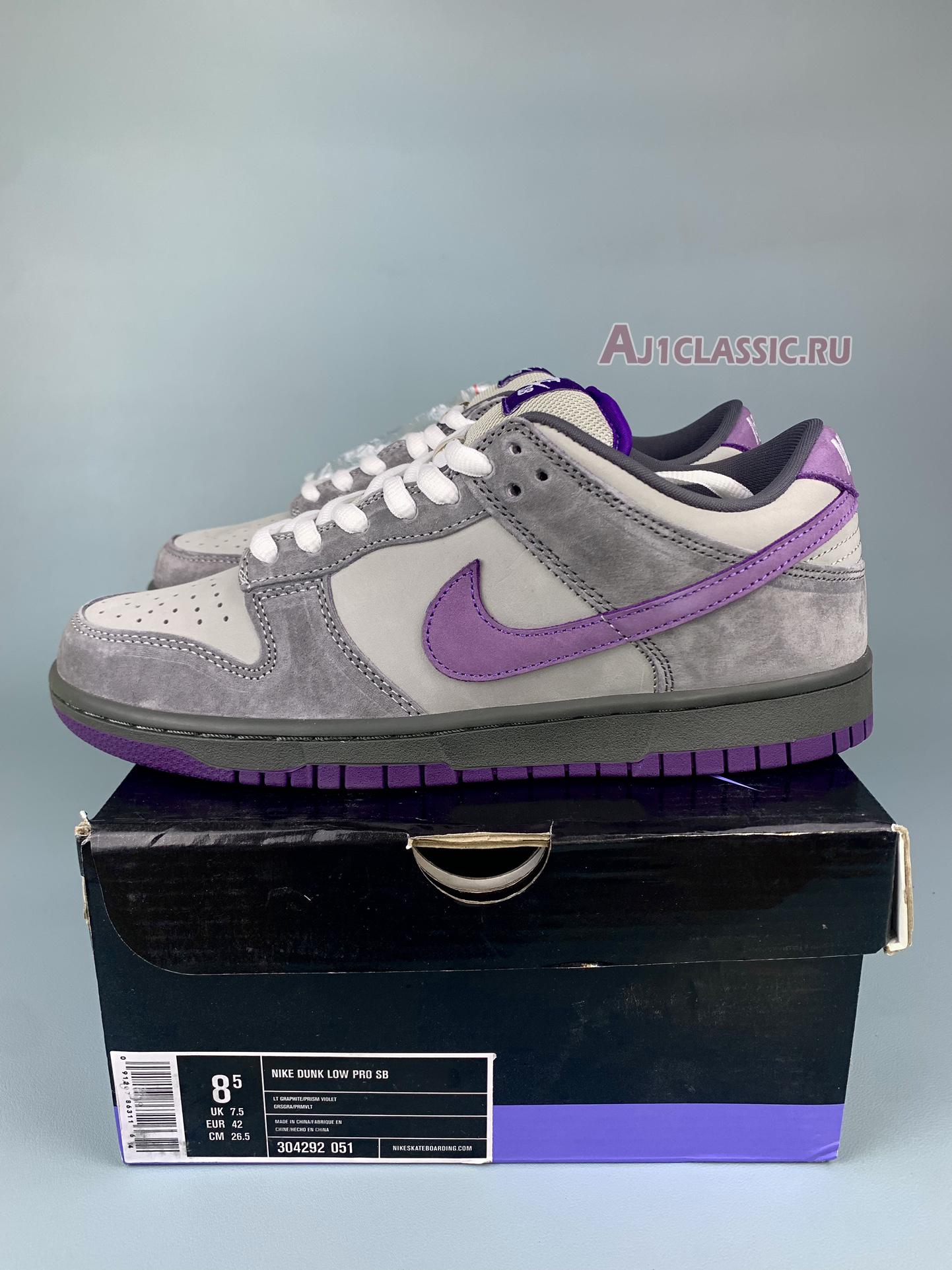 New Nike Dunk Low Pro SB "Purple Pigeon" 304292-051 Shoes