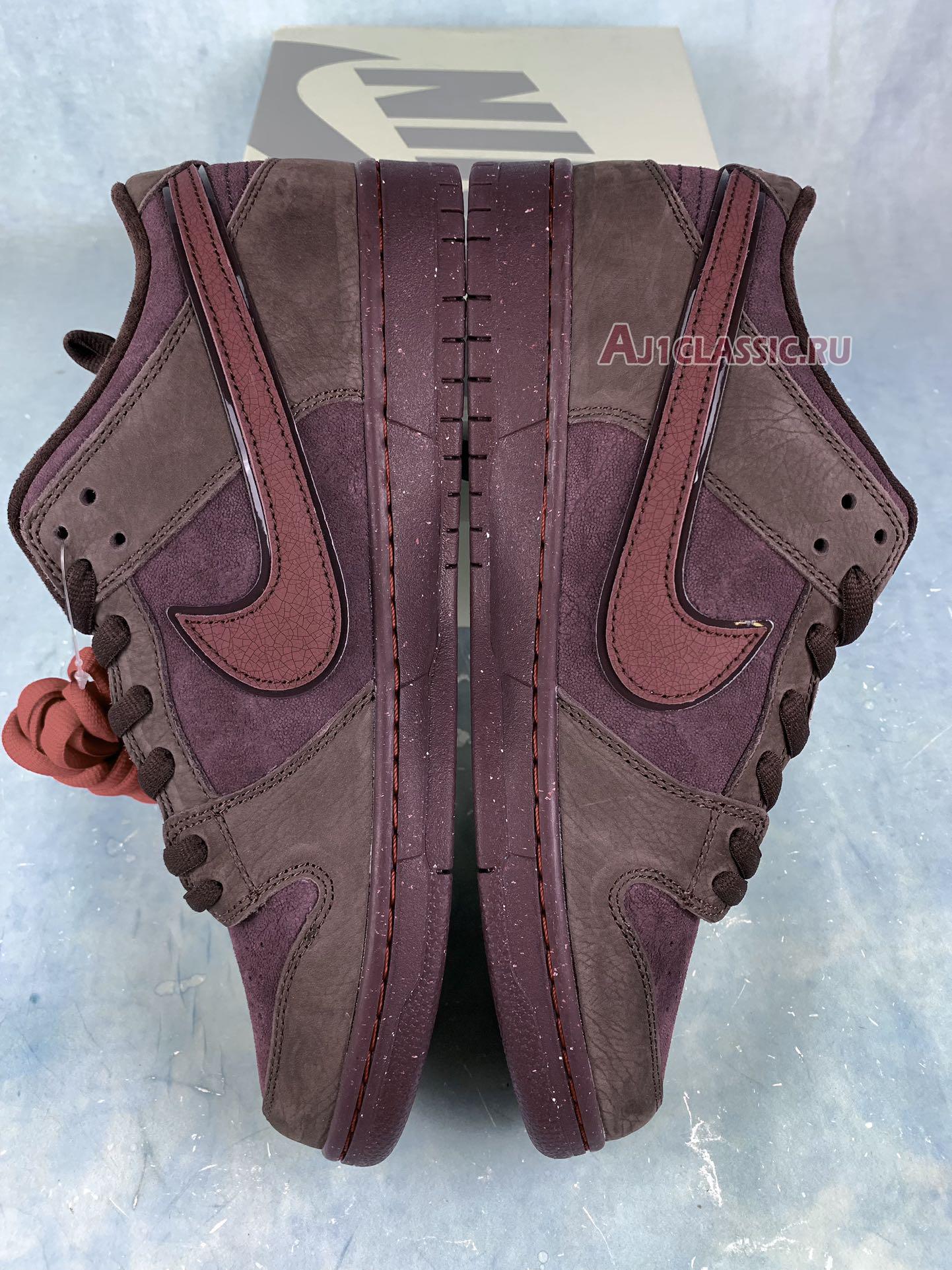 New Nike Dunk Low Premium SB "City of Love Collection - Burgundy Crush" FN0619-600 Shoes