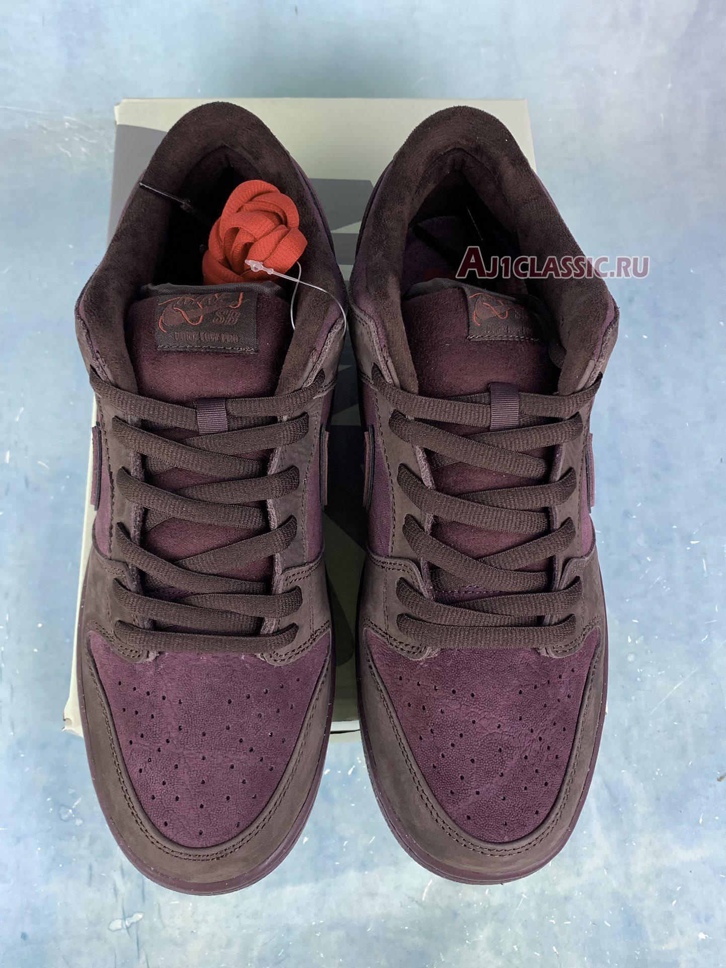 New Nike Dunk Low Premium SB "City of Love Collection - Burgundy Crush" FN0619-600 Shoes