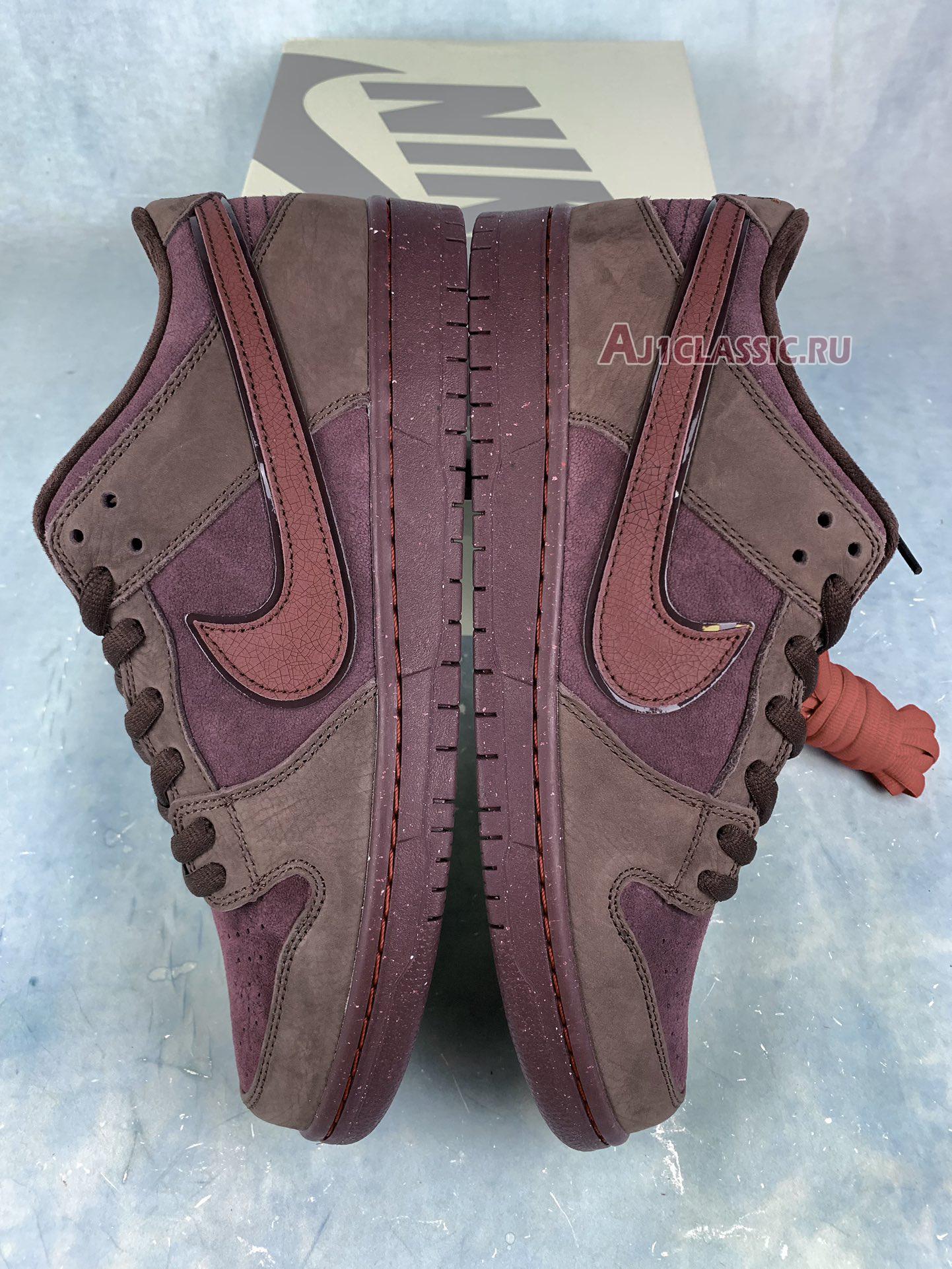 New Nike Dunk Low Premium SB "City of Love Collection - Burgundy Crush" FN0619-600 Shoes