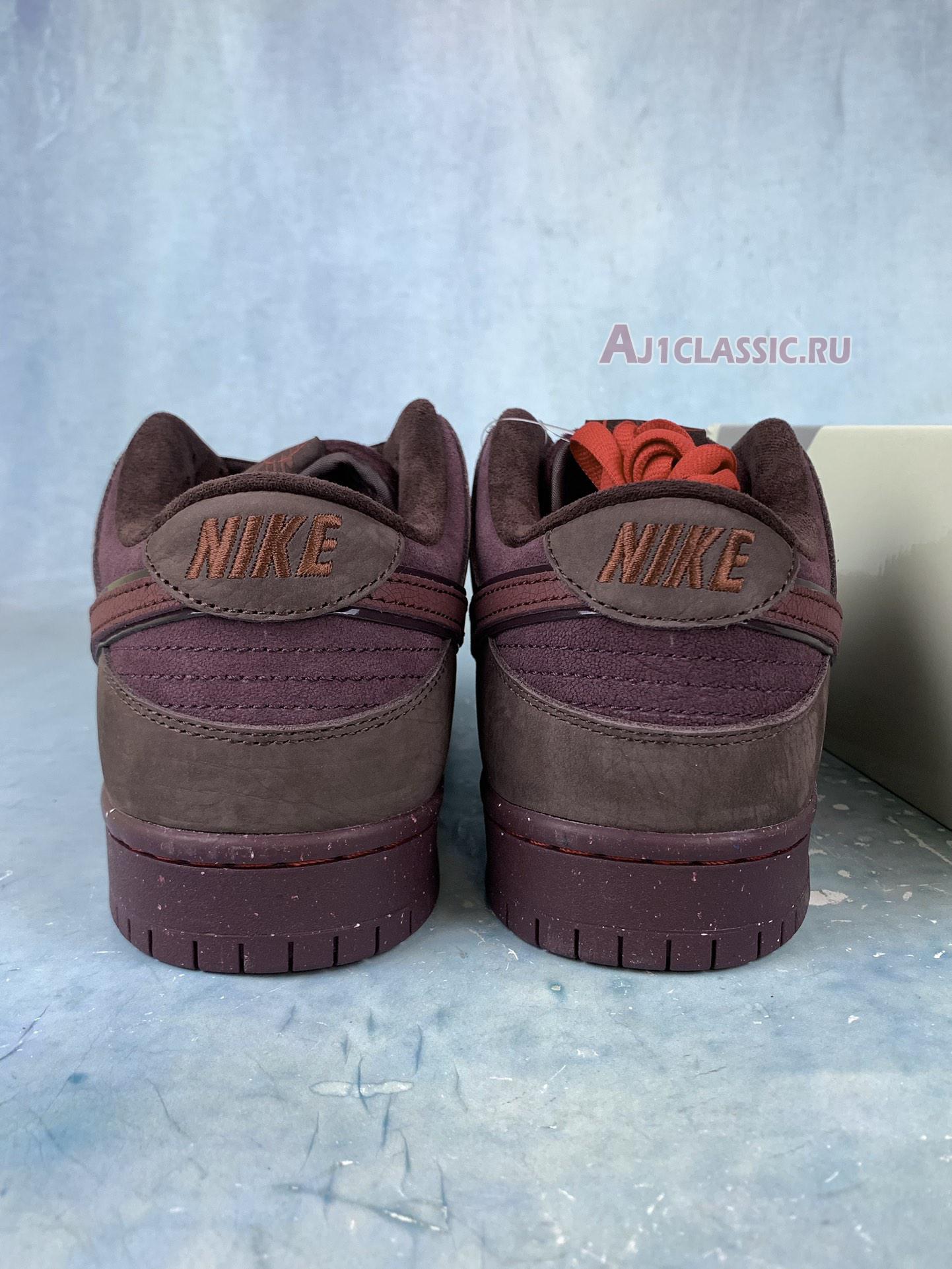 New Nike Dunk Low Premium SB "City of Love Collection - Burgundy Crush" FN0619-600 Shoes