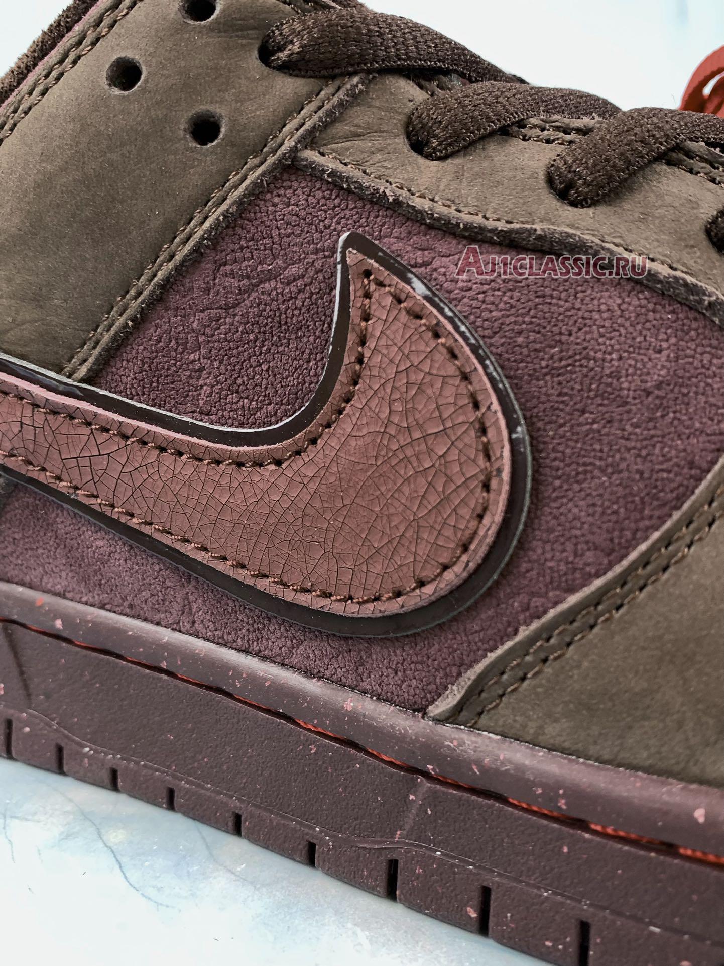 New Nike Dunk Low Premium SB "City of Love Collection - Burgundy Crush" FN0619-600 Shoes