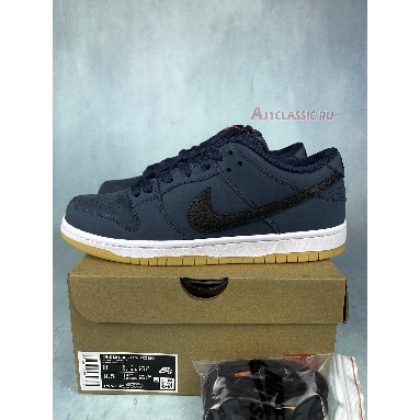 Nike Dunk Low Pro ISO SB Navy Gum CW7463-401 Midnight Navy/White/Gum Mens Womens Shoes