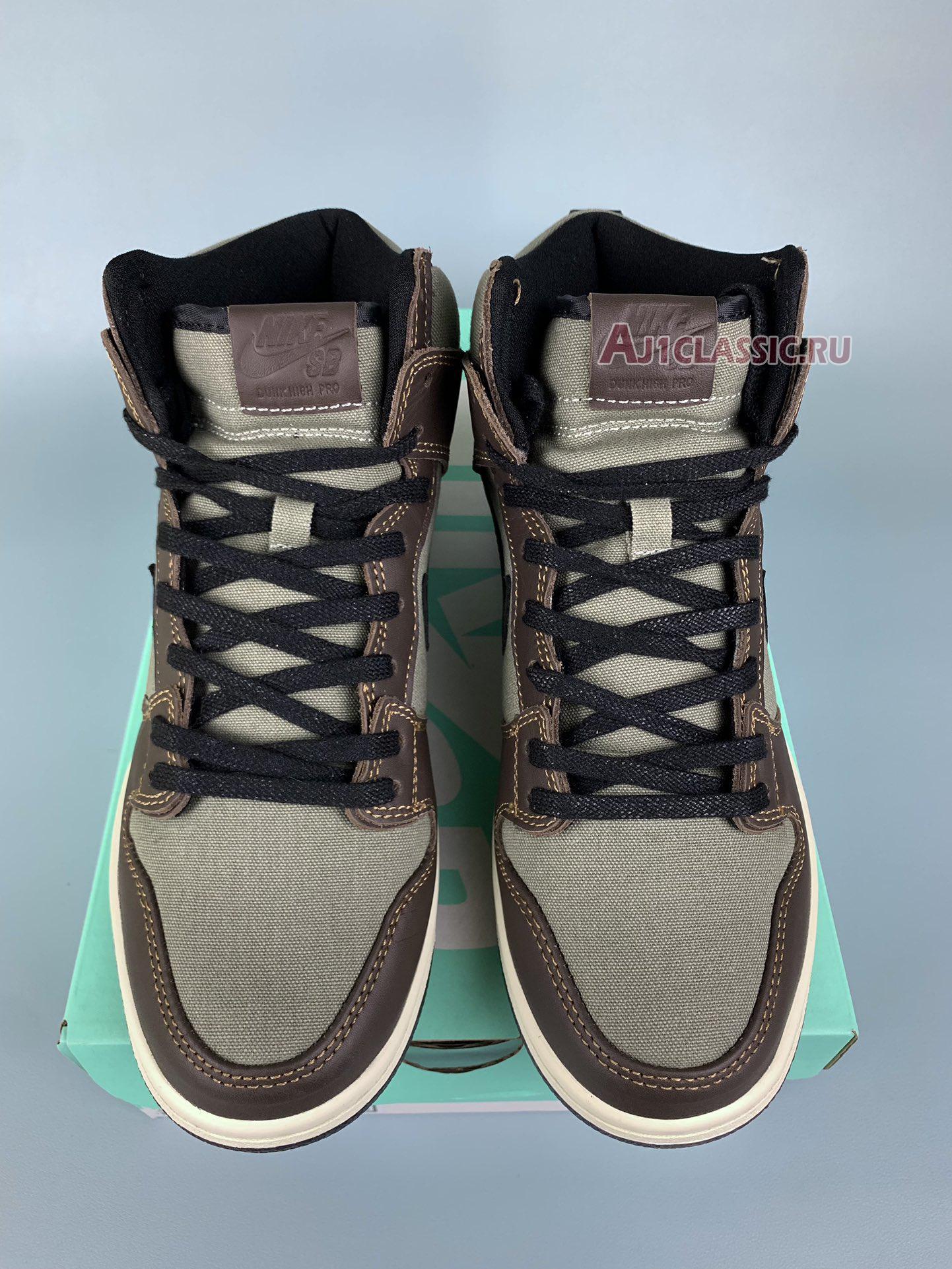 New Nike Dunk SB High Pro "Baroque Brown" BQ6826-201 Shoes