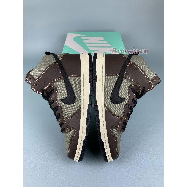 Nike Dunk SB High Pro Baroque Brown BQ6826-201 Baroque Brown/Black/Brun Baroque/Noir Mens Womens Shoes