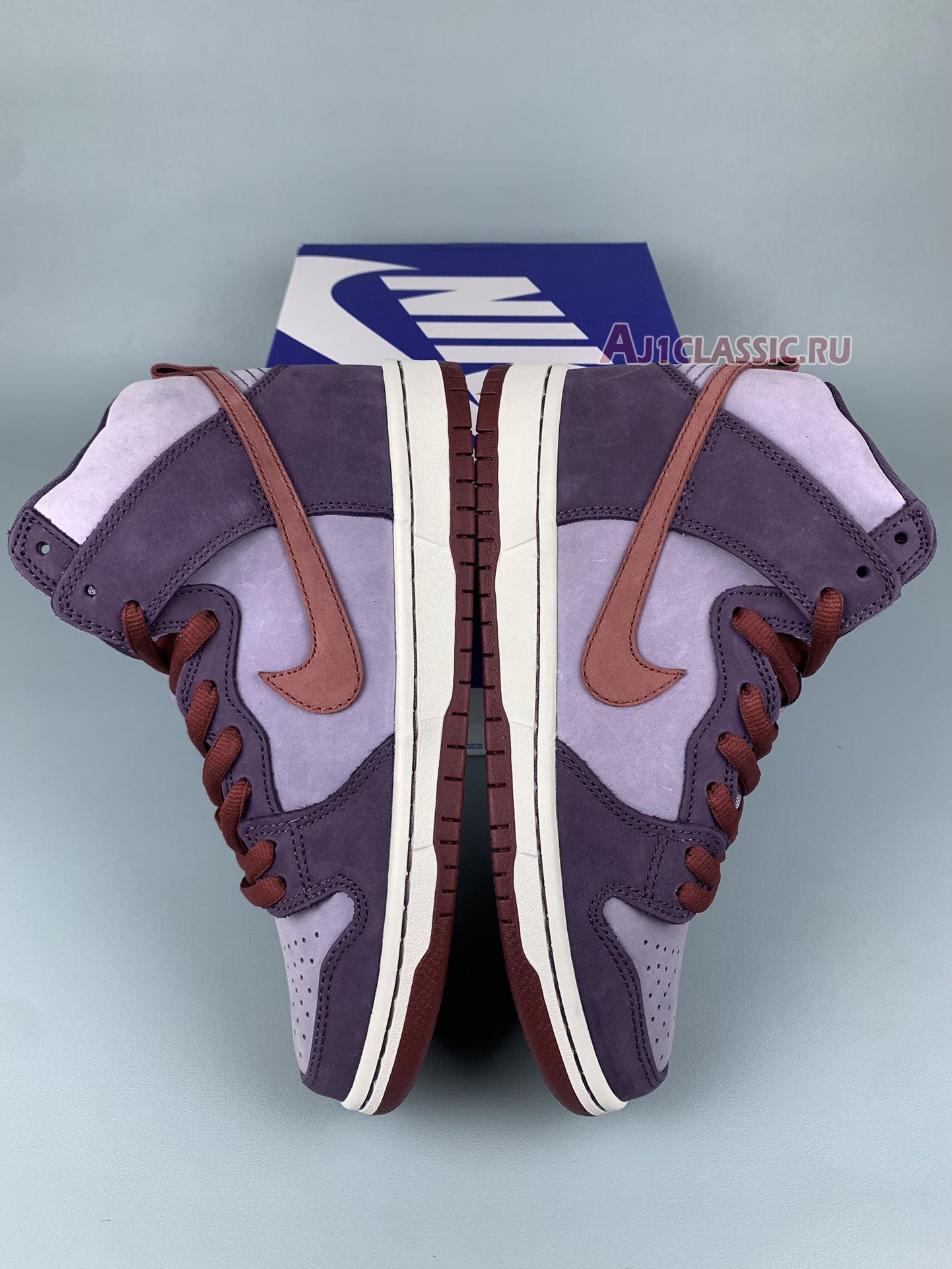 New Nike Dunk High Premium SB "Plum" 313171-500 Shoes