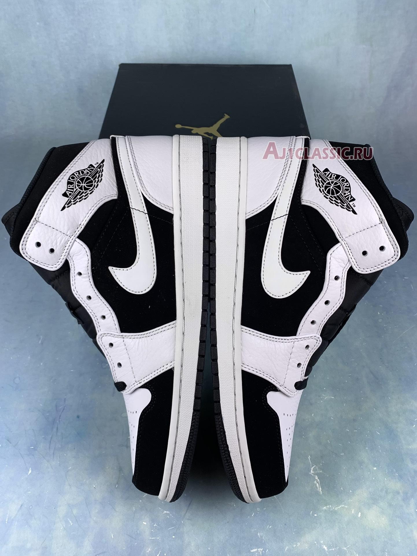 Air Jordan 1 Retro Mid "Tuxedo" 554724-113-1