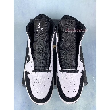 Air Jordan 1 Retro Mid Tuxedo 554724-113-1 Black/White Sneakers