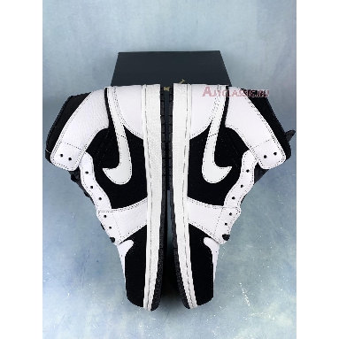 Air Jordan 1 Retro Mid Tuxedo 554724-113-1 Black/White Sneakers