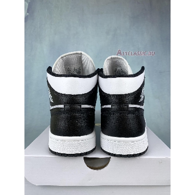 Air Jordan 1 Mid Panda DV0991-101 White/Black/White Mens Womens Shoes