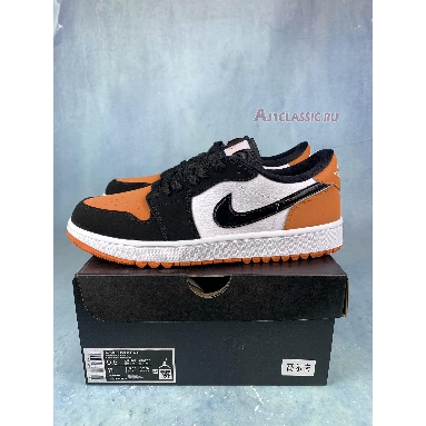 Air Jordan 1 Low Golf Shattered Backboard DD9315-800 Starfish/Black-White Mens Womens Shoes