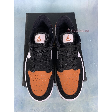 Air Jordan 1 Low Golf Shattered Backboard DD9315-800 Starfish/Black-White Sneakers