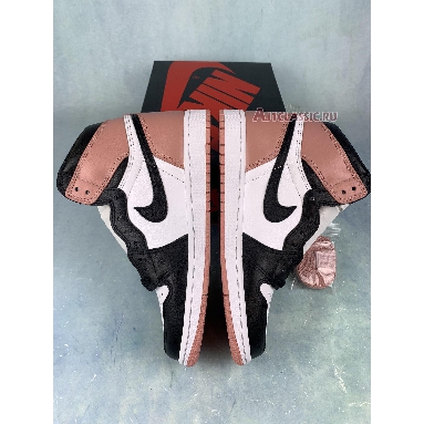 Air Jordan 1 Retro High NRG Rust Pink 861428-101-1 White/Black-Rust Pink Mens Womens Shoes