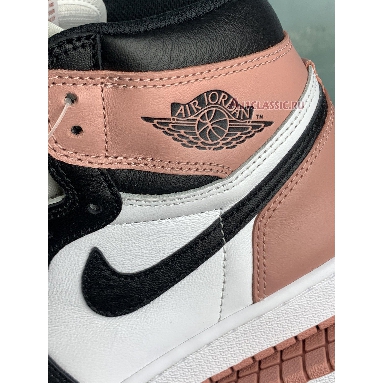 Air Jordan 1 Retro High NRG Rust Pink 861428-101-1 White/Black-Rust Pink Sneakers