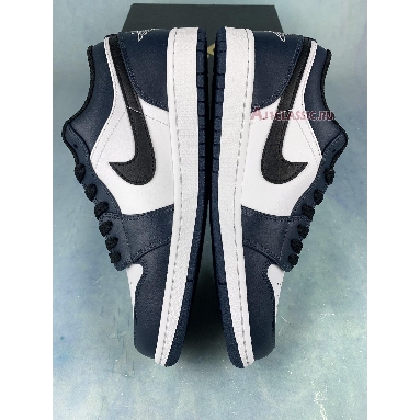 Air Jordan 1 Low Dark Teal 553558-411-1 Armory Navy/White/Black Sneakers