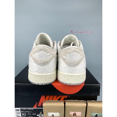 Chris Paul x Air Jordan 1 Retro Low OG Give Them Flowers FZ0455-200 Light Cream/Light Cream/Sail Mens Womens Shoes