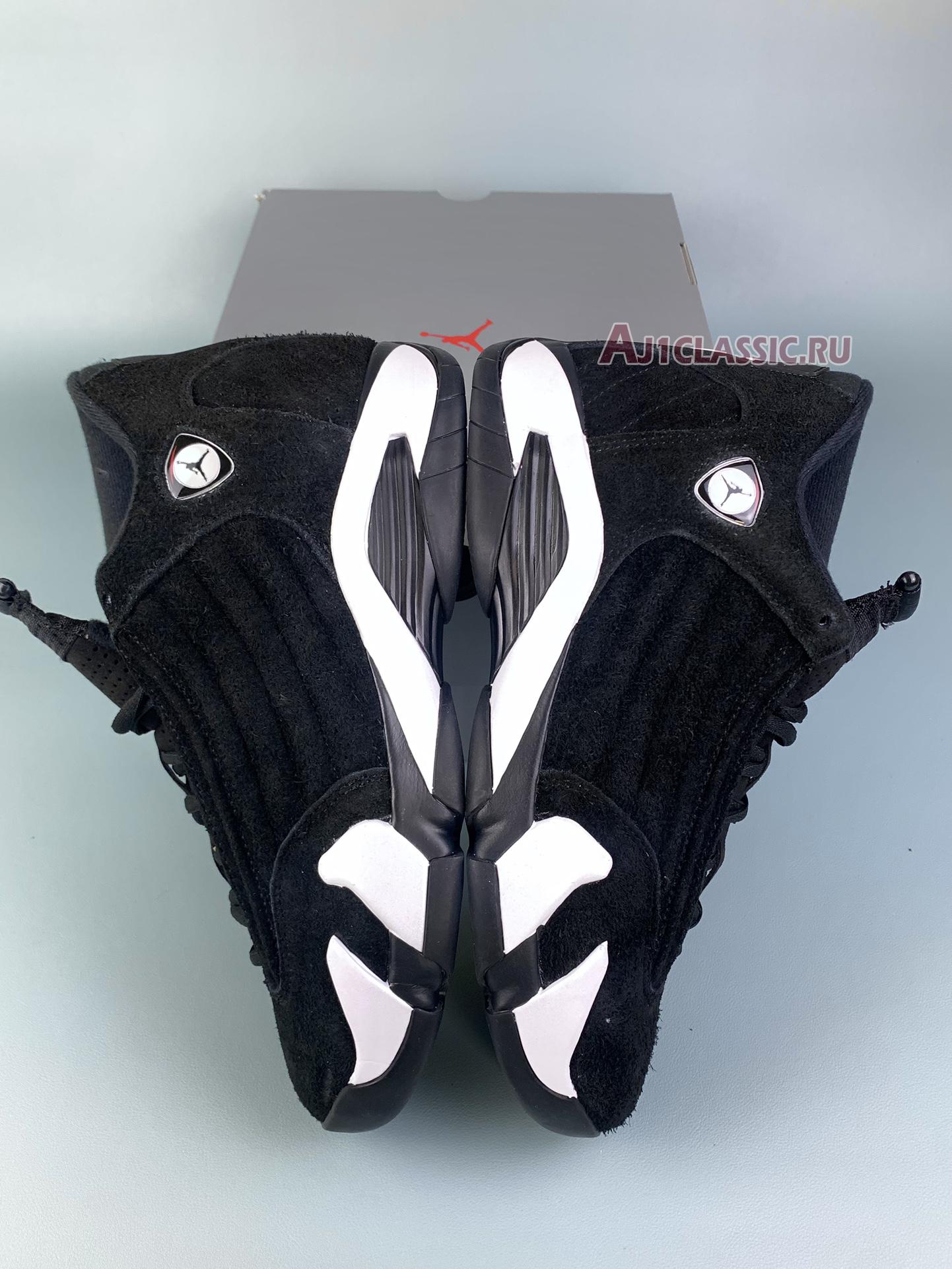 Air Jordan 14 Retro "Black White" 487471-016